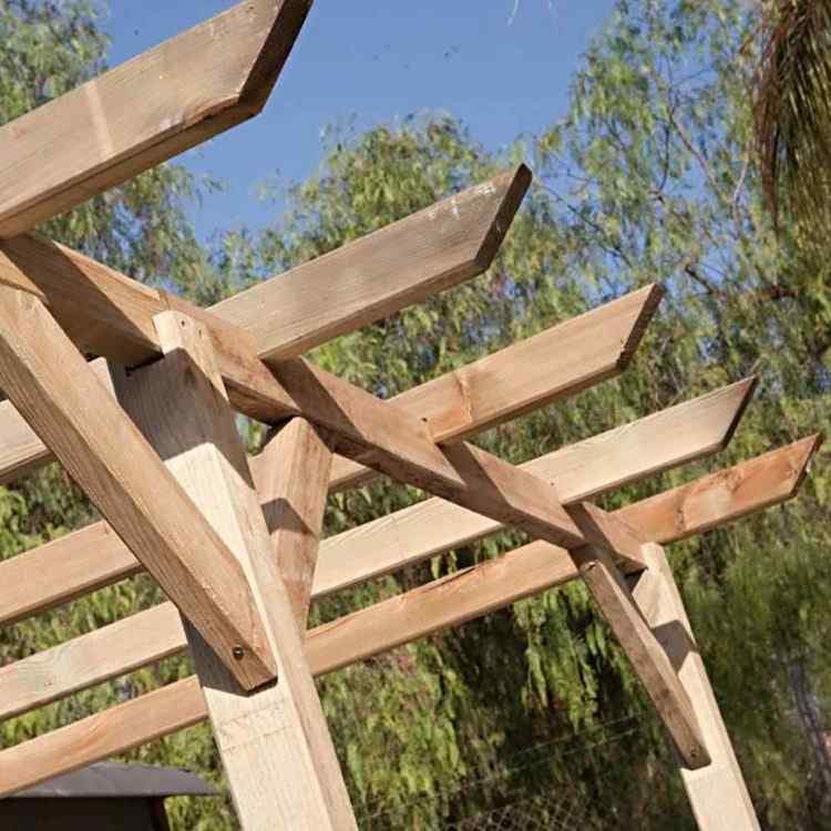 Pérgolas de madera para mejorar su jardín - Garma Milenium