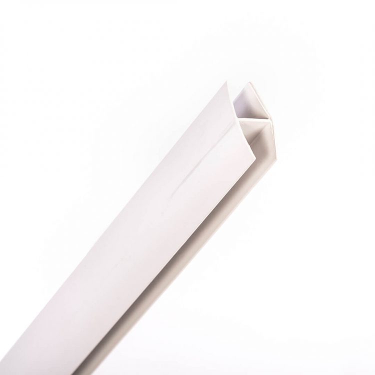 Celosía de PVC fija 18 milímetros color blanco Varias medidas