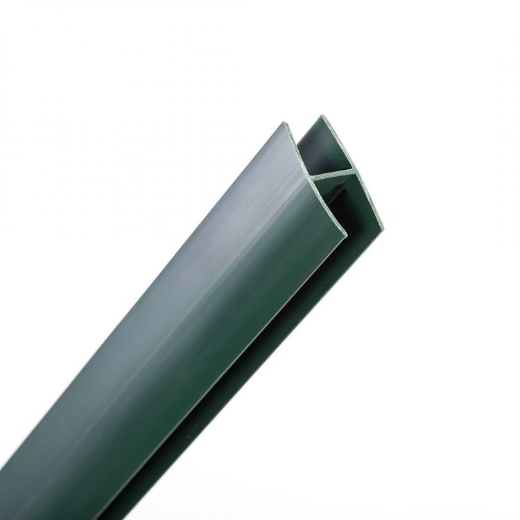 Celosía PVC fija 18 milímetros color verde Varias medidas