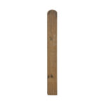Poste madera cuadrado marrón 120cms. 7x7cms — Ferretería Luma