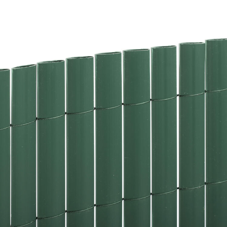Cañizo PVC doble faz - 1 x 3 m - Verde : venta Cañizo PVC doble
