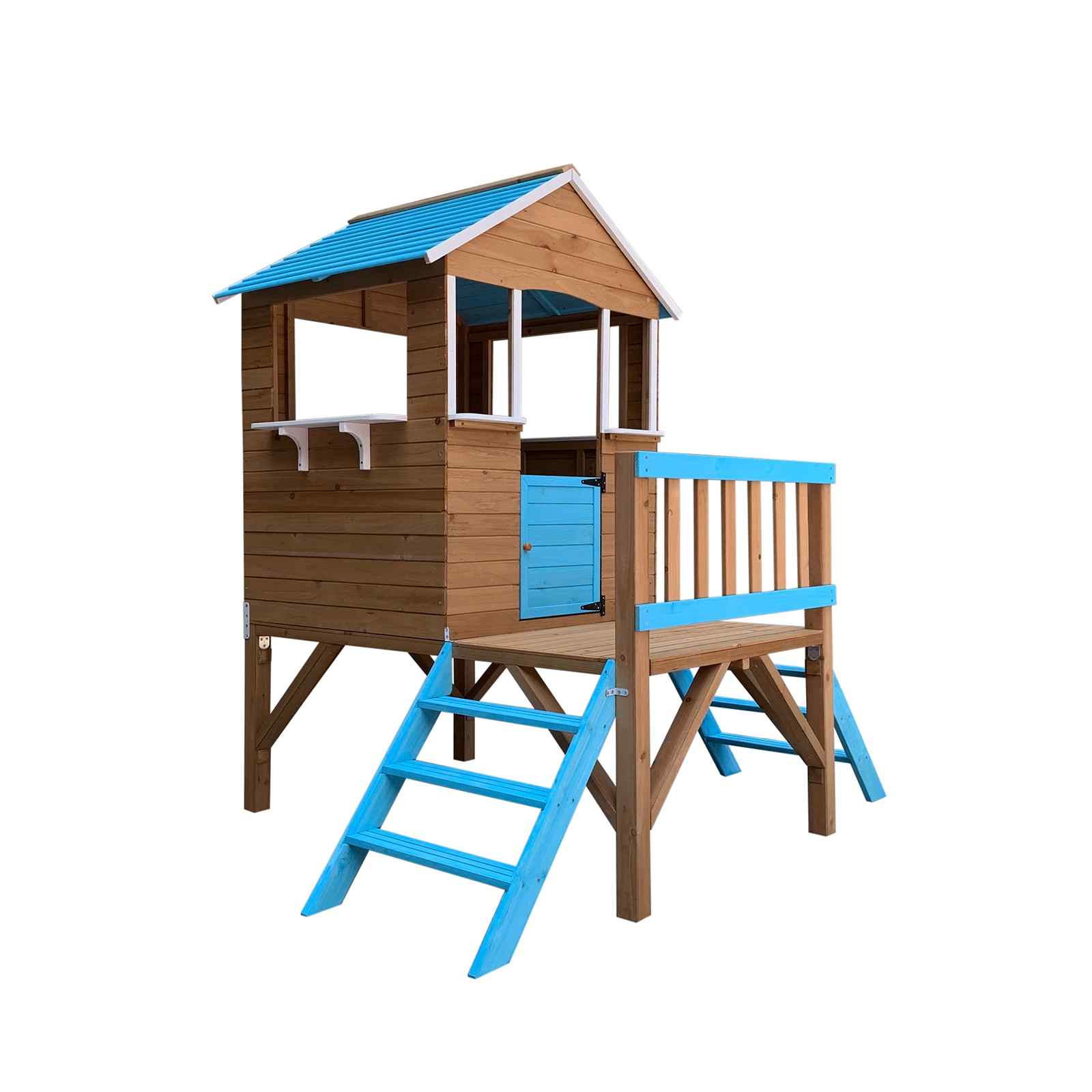 Casita infantil de madera Otto para juego de niños 3.6 m²
