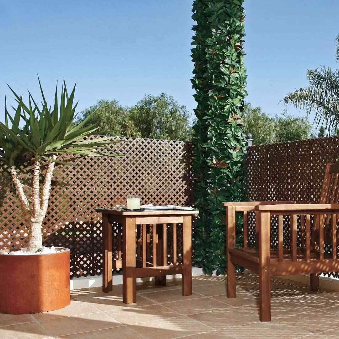 Celosia pvc Muebles y accesorios de jardinería de segunda mano