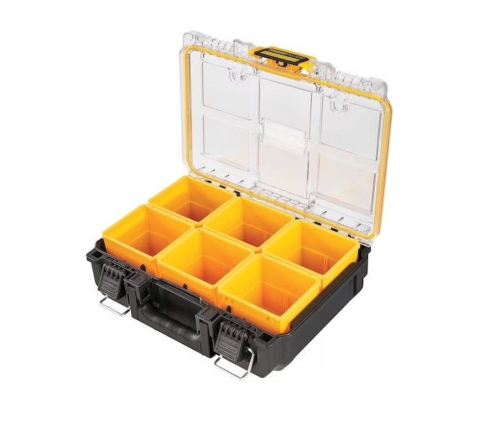 DEWALT Organizador de herramientas, estante de almacenamiento de  herramientas eléctricas, soporta hasta 5 herramientas, capacidad de 100  libras