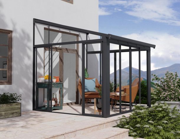 Pérgola de pared, el porche más funcional » Pergolas de Aluminio